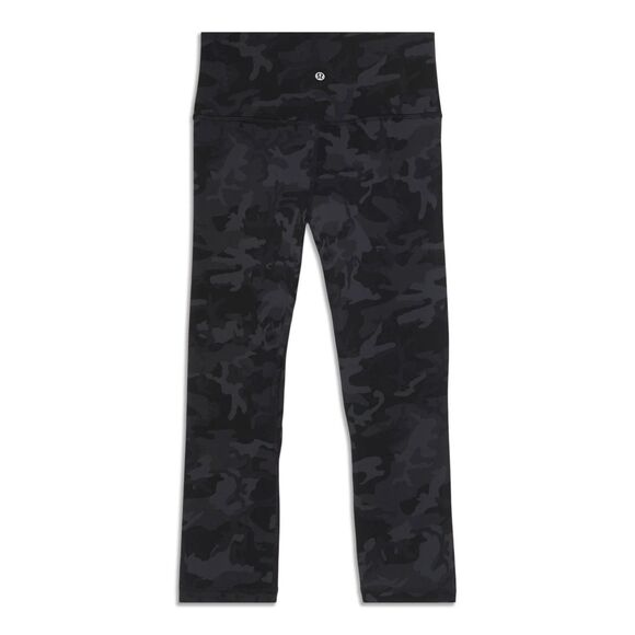 Lululemon Align High Rise Crop Leggings Camo - Picture 1 of 5